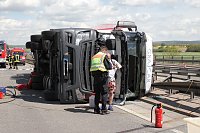 Bild: LKW-Unfall