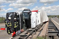 Bild: LKW-Unfall