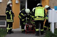 Bild: Gleich zwei Eins&auml;tze hatte die Feuerwehr gestern in Bleicherode zu absolvieren