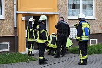 Bild: Gleich zwei Eins&auml;tze hatte die Feuerwehr gestern in Bleicherode zu absolvieren