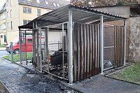 Bild: Gleich zwei Eins&auml;tze hatte die Feuerwehr gestern in Bleicherode zu absolvieren