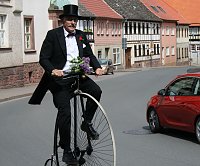 Bild: Hoch zu Rad am Pfingstmontag