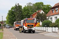 Bild: Einsatz in der Charleville-Merzieres-Stra&szlig;e