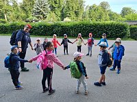 Bild: F&uuml;r die Kleinen der Kinderwelt am Frauenberg geht es endlich wieder in den Wald