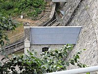 Bild: An der Neust&auml;dter Staumauer 