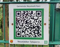 Bild: An der Neust&auml;dter Staumauer 