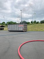 Bild: Feuerwehreinsatz auf der M&uuml;lldeponie Nentzelsrode