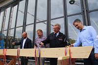 Bild: Richtfest in der Zorgestra&szlig;e