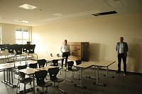 Die neuen Räume des Humboldt-Gymnasiums können sich langsam sehen lassen Bild: Die neuen Räume des Humboldt-Gymnasiums können sich langsam sehen lassen