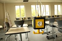 Die neuen Räume des Humboldt-Gymnasiums können sich langsam sehen lassen Bild: Die neuen Räume des Humboldt-Gymnasiums können sich langsam sehen lassen