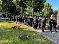 Bild: Marsch der Bergleute durch Bleicherode