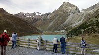 Bild: Blick hinunter zum Riffelsee.