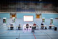 Bild: Kreissporttag 2021 in der Wiedigsburghalle