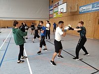 Bild: Blocktraining der Boxjuged