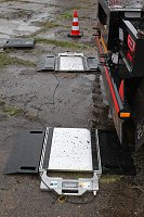 Bild: Holzlasterkontrolle in Niedersachswerfen