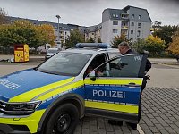 Bild: Verkehrssicherheitstag auf dem Netto-Parkplatz