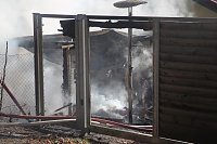 Bild: Nebengeb&auml;ude brannte