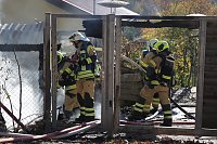 Bild: Nebengeb&auml;ude brannte