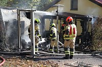 Bild: Nebengeb&auml;ude brannte