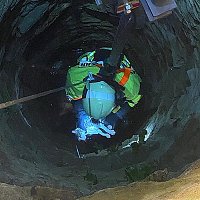 Tierischer Rettungseinsatz in Obermehler Bild: Tierischer Rettungseinsatz in Obermehler