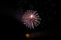 Bild: Feuerwerk am Martinsabend in Nordhausen