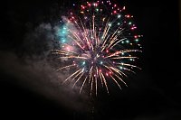 Bild: Feuerwerk am Martinsabend in Nordhausen