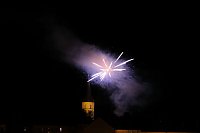 Bild: Feuerwerk am Martinsabend in Nordhausen
