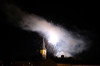 Bild: Feuerwerk am Martinsabend in Nordhausen