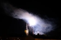 Bild: Feuerwerk am Martinsabend in Nordhausen