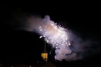 Bild: Feuerwerk am Martinsabend in Nordhausen