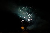 Bild: Feuerwerk am Martinsabend in Nordhausen