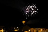 Bild: Feuerwerk am Martinsabend in Nordhausen