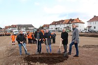 Bild: Spatenstich am Darrweg