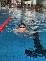 Bild: Benefizschwimmen im Badehaus