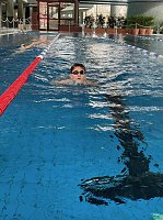Bild: Benefizschwimmen im Badehaus