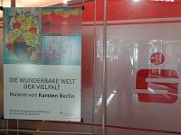 Neue Ausstellung in der Kreissparkasse Bild: Neue Ausstellung in der Kreissparkasse