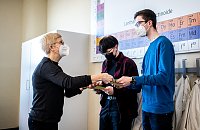 Ehrung für Teilnehmer der Chemieolympiade Bild: Ehrung für Teilnehmer der Chemieolympiade