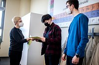 Ehrung für Teilnehmer der Chemieolympiade Bild: Ehrung für Teilnehmer der Chemieolympiade