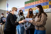 Ehrung für Teilnehmer der Chemieolympiade Bild: Ehrung für Teilnehmer der Chemieolympiade