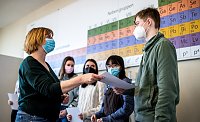 Ehrung für Teilnehmer der Chemieolympiade Bild: Ehrung für Teilnehmer der Chemieolympiade
