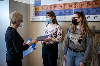 Ehrung für Teilnehmer der Chemieolympiade Bild: Ehrung für Teilnehmer der Chemieolympiade