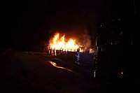 Bild: Gartenlaubenbrand in Nordhausen 