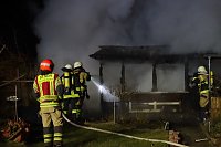 Bild: Gartenlaubenbrand in Nordhausen 
