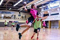 Handball in der Ballspielhalle Bild: Handball in der Ballspielhalle