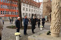 Gedenkveranstaltung zum Jahrestag der Bombardierung Nordhausens Bild: Gedenkveranstaltung zum Jahrestag der Bombardierung Nordhausens