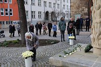 Gedenkveranstaltung zum Jahrestag der Bombardierung Nordhausens Bild: Gedenkveranstaltung zum Jahrestag der Bombardierung Nordhausens