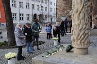 Gedenkveranstaltung zum Jahrestag der Bombardierung Nordhausens Bild: Gedenkveranstaltung zum Jahrestag der Bombardierung Nordhausens