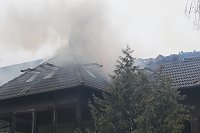 Bild: Dachstuhlbrand in Heringen 