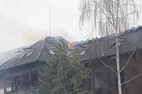 Bild: Dachstuhlbrand in Heringen 
