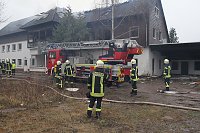 Bild: Dachstuhlbrand in Heringen 